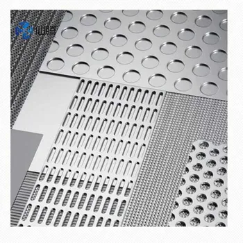 New Arrival 0.5mm 1mm 2mm 3mm 5mm Thickness Punching Mesh Stainless Steel Perforated Metal Sheet Mesh Panels for Decoration