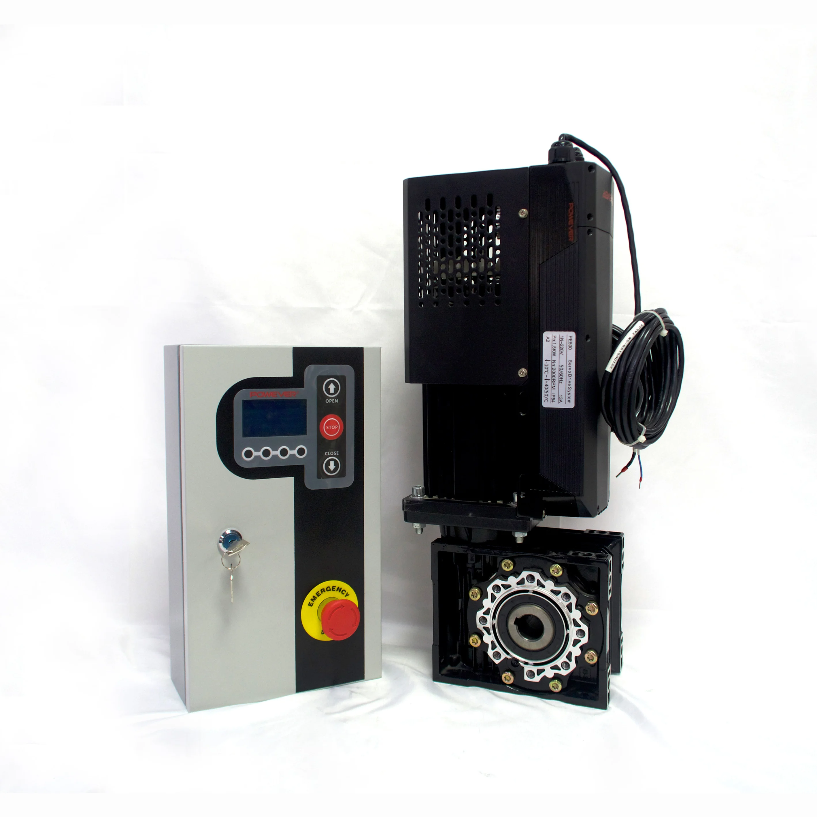 Powever A2pe500 1.5kw Servo Motor And Opener For Overhead Rolling Up Garage Door Buy High