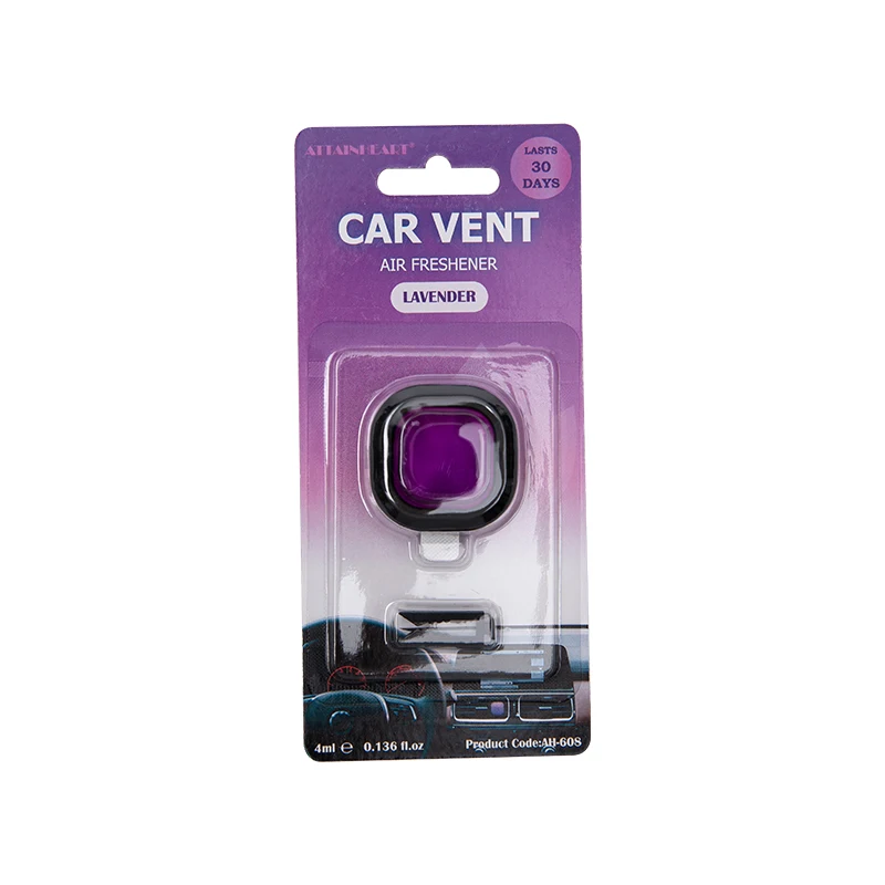 Liquid Car Interior Scent Clip Perfume Smell Diffuser Vent Clip Custom Membrane Car Air Freshener for Auto Vent