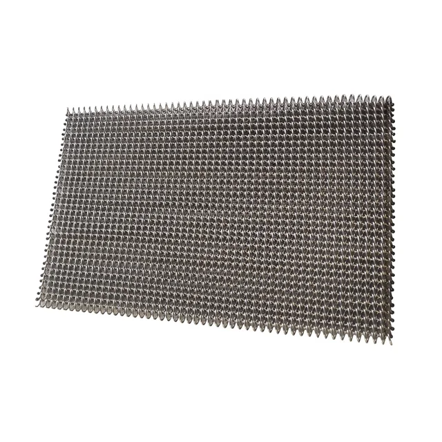High Efficient-cost Ratio Food Beverage Mesh Belt for Spiral Conveyor Freezer Mesh Belt 3