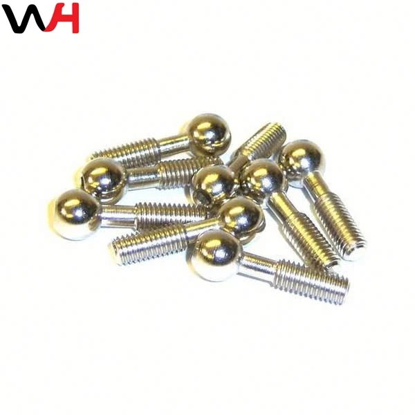 multistage formed customized galvanized carbon steel knurled cylinder ball head bolt factory