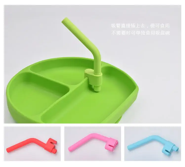 Food Grade Child Feeding Set Children Food Placemat Plate for Infant Silicone Products Manufacturer for Baby Silicone Plate
