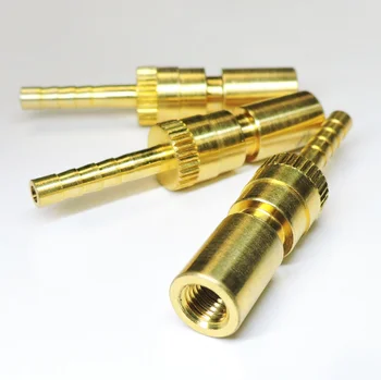 Factory price OEM CNC turning process service Brass Automotive Valve Stems parts