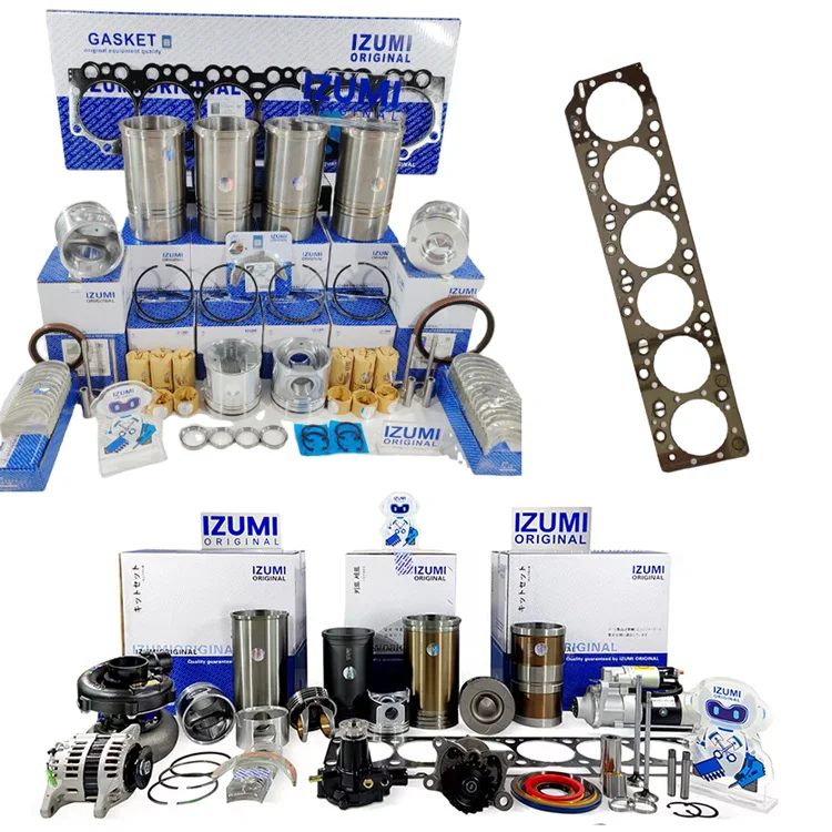 IZUMI ORIGINAL D16 Overhaul Rebuild Kit D16 Diesel Engine Parts For VOLVO