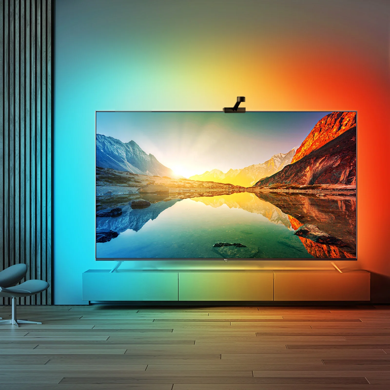 Immersion Tv Led Backlights with Camera Work with Alexa google Assistant
