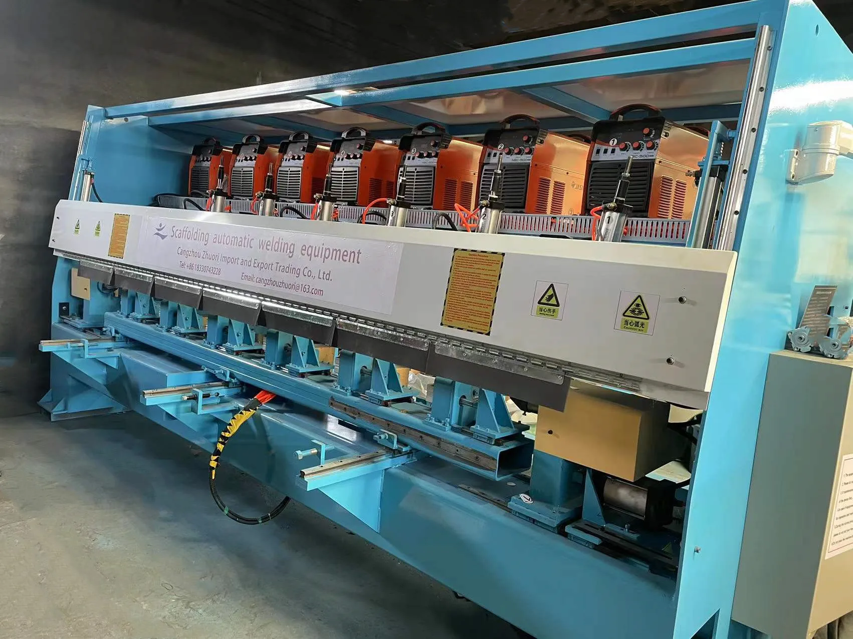 TIG Support Scaffolding Seam Welding Machine TIG Ring Lock Support Scaffolding CNC Seam Welding Machine