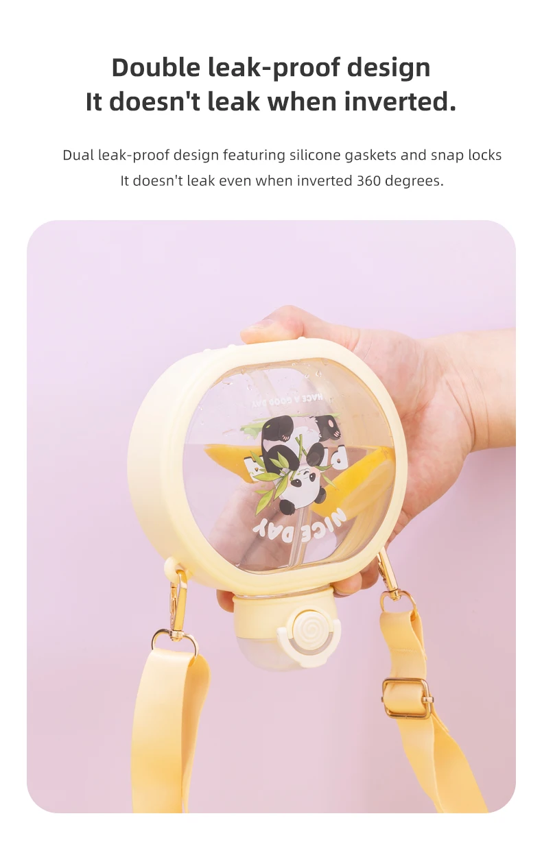 BPA-Free Large-Capacity Direct Drinking Water Bottle Children's High Value Plastic Drinkware for Outdoor Travel and School Use