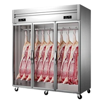 4-Commercial Single-temperature Multiple Specifications Stainless Steel Hanging Meat Refrigerator