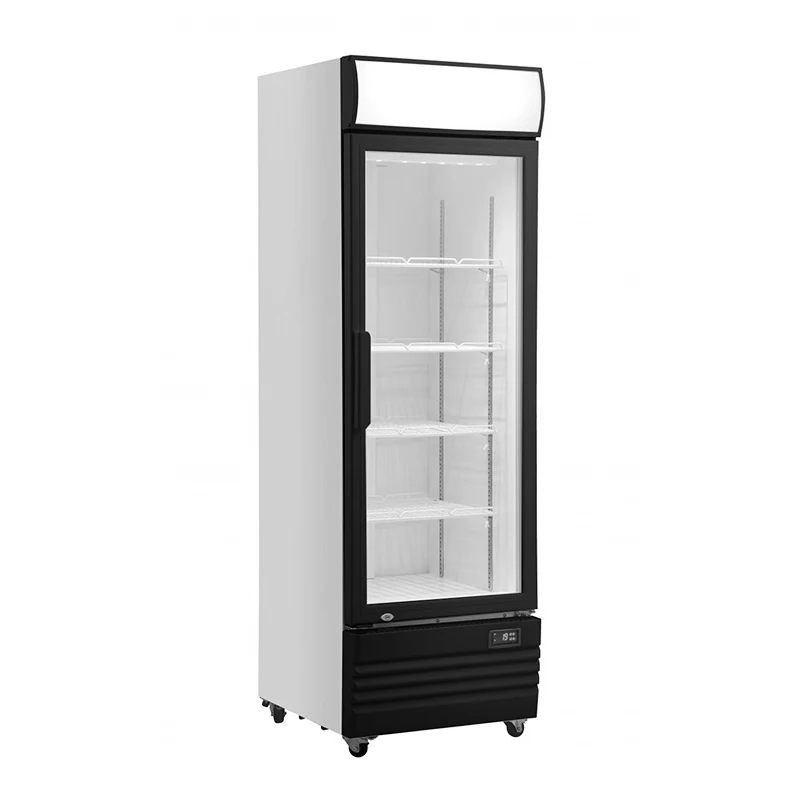 2024 Hot Selling 1000L Beverage Chiller Drink Display Glass Door  Refrigerator Beer Upright Showcase Fridge Flower Cooler