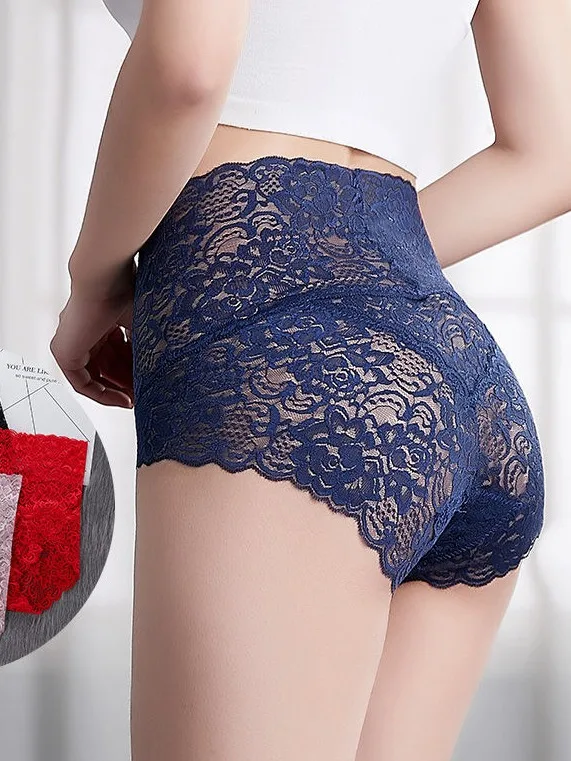 Side Lace Rim Polyester Icy Silk Shorts For Women High Waist Black White Summer Safety Pants Sexy Tight Bum Lifting Booty Shorts