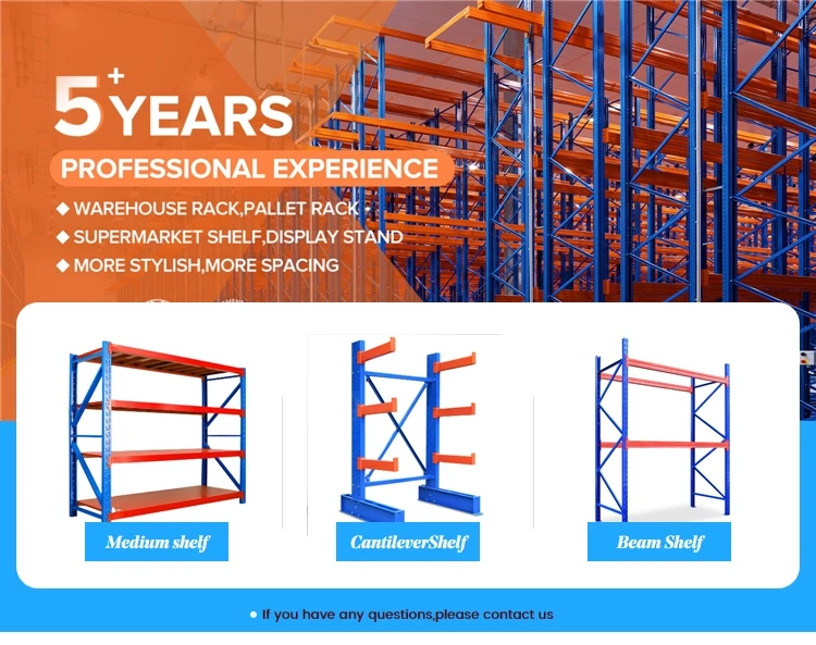 Metal Heavy Duty Racking 4 Level Boltless Storage Rack Storage And