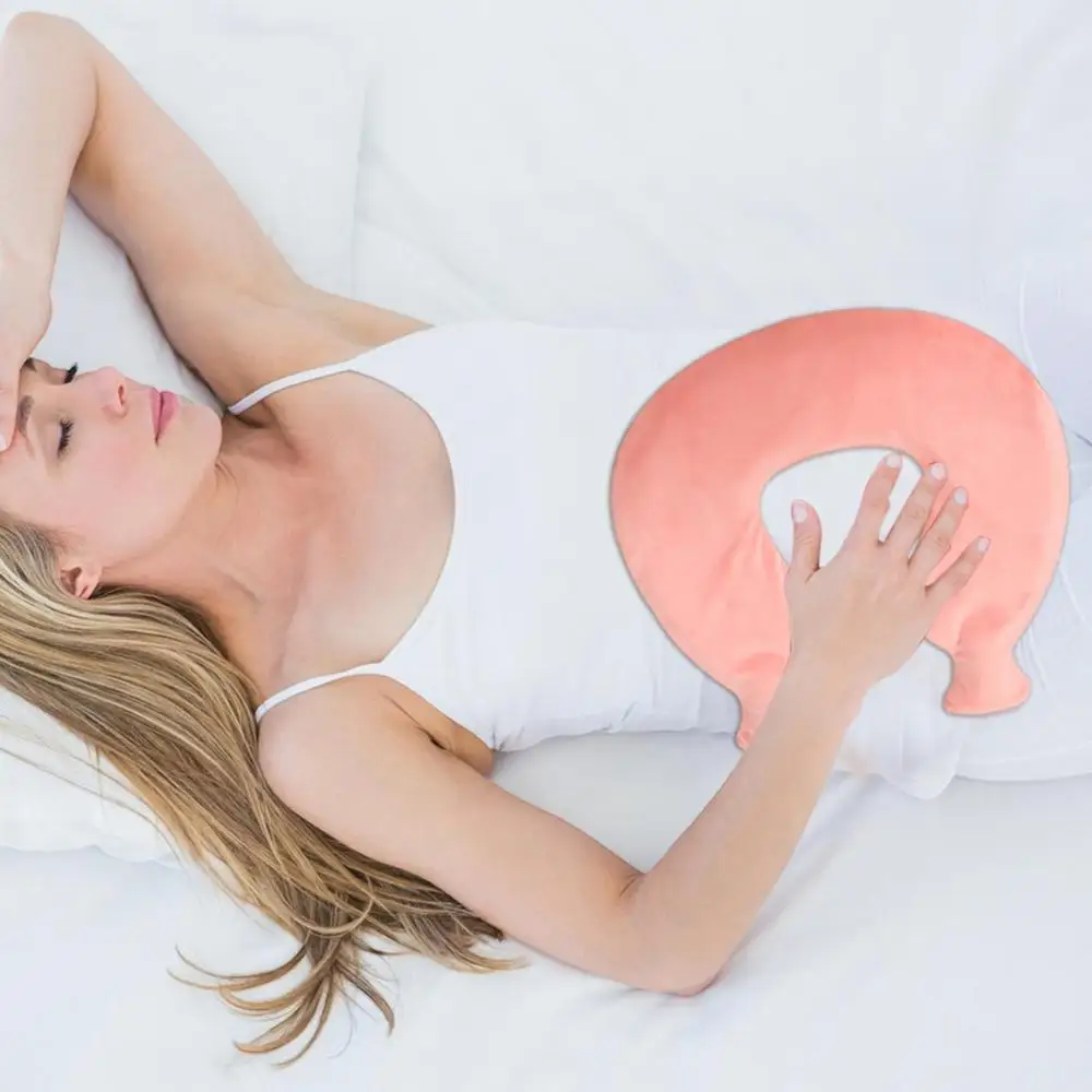 free sample u shape neck and shoulder warm hot water bags hot water bottle with covers custom