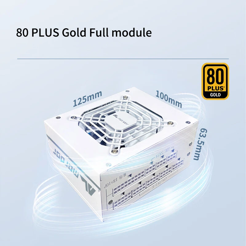 Almordor SFX-650W 80+ Gold フルモジュラー ALmordor SFX 650W ATX 3.0 Power Supply - Fully Modular, 80 Plus