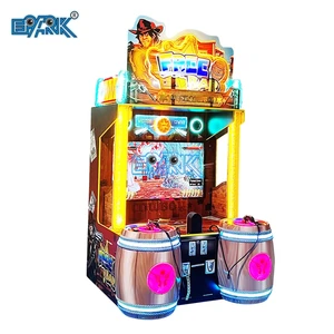 Hot Sale Products Coin-operated Free Bar West Cowboy Bar Kids Simulation Game Shooting Games Video Game Machine