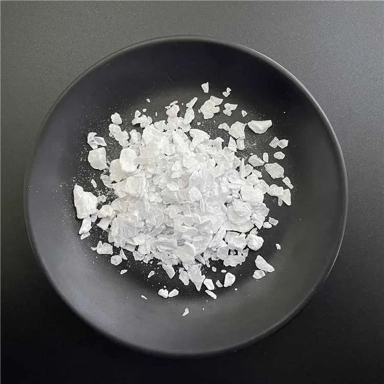 Bulk 98% 99% White Mgcl2 Anhydrous Magnesium Chloride Flakes factory