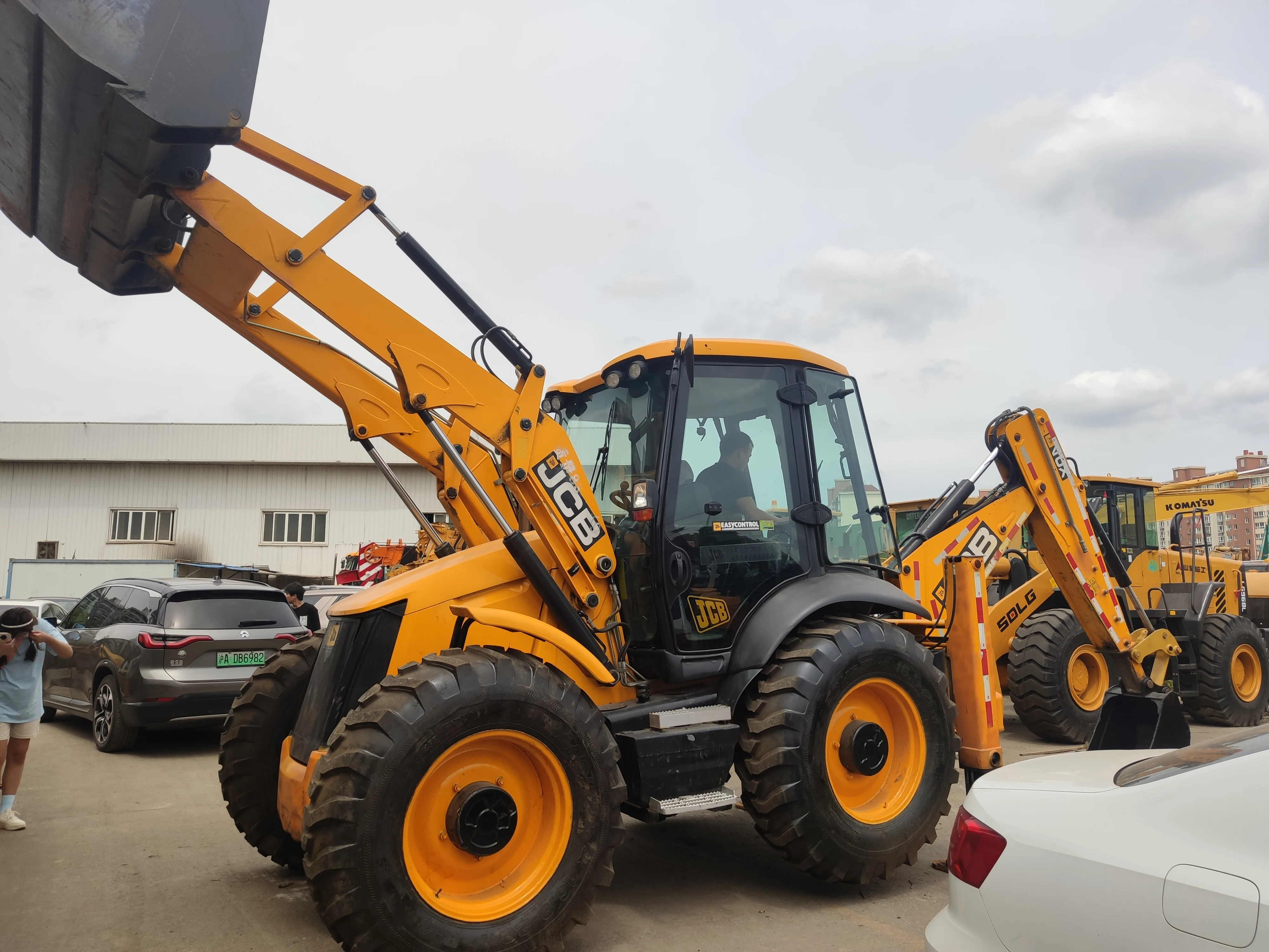 Экскаватор Погрузчик Jcb 4cx Цена Новый Купить