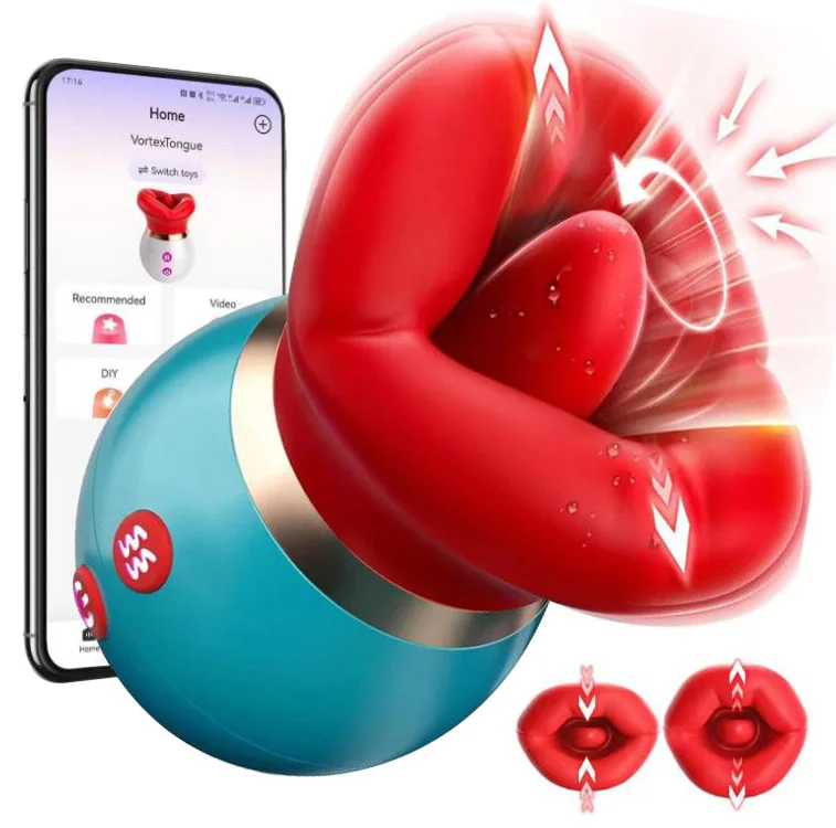 es malo masturbarse antes de ir al gym Tongue Vibrator for Women / Clitoral and Nipple Licking Stimulator main image 0