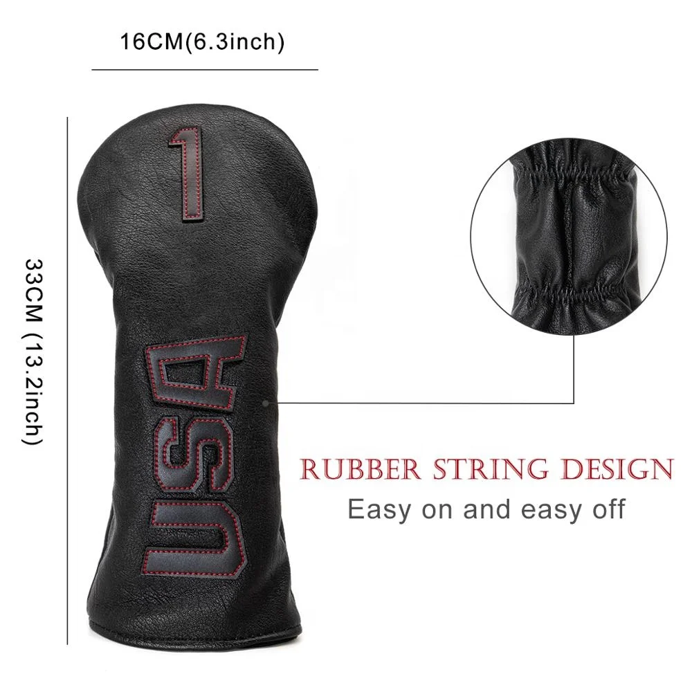 ゴルフクラブヘッドカバー、ゴルフドライバーカバーゴルフ