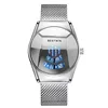 Silver-mesh belt