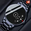 1 Black Case Black Dial