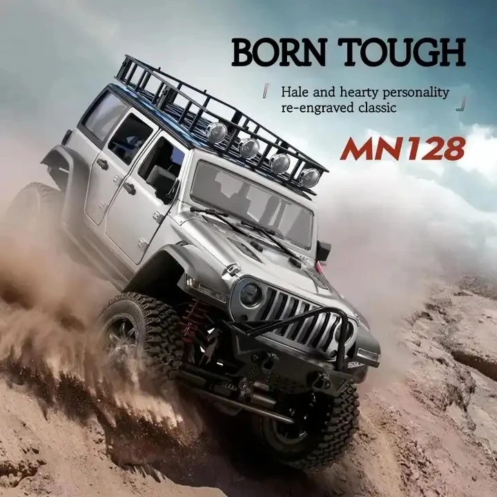 MN-128 2.4G 4WD RTR Remote Control Crawler Car - 1/12 Scale Off