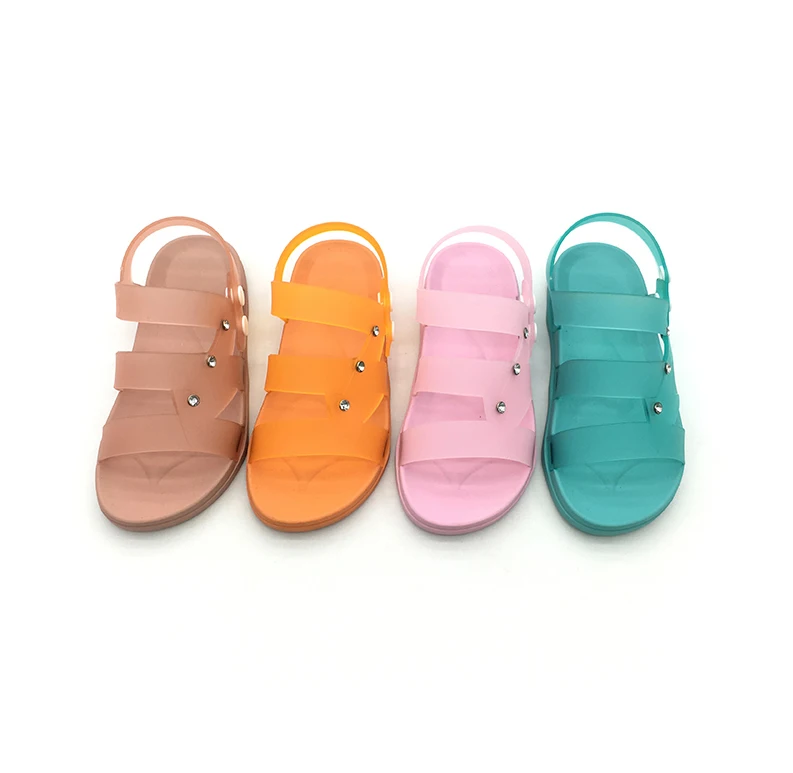 Beautiful Jelly Kids Shoes Cute Sandals 