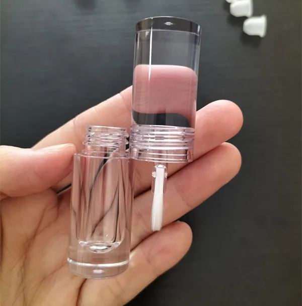 Custom Logo 2023 Big Applicator Lip Oil Container Mini Crystal