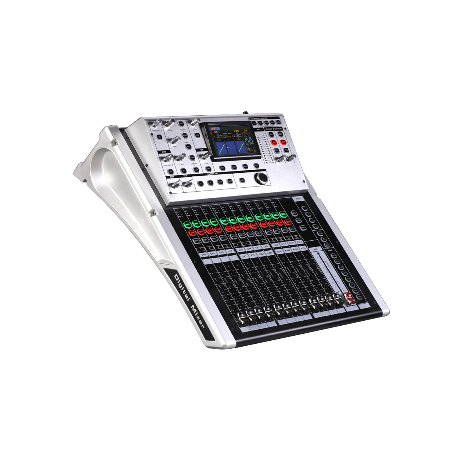 Professional Digital Mixing Console Audio Mixer 16 Channels Usb Touch
