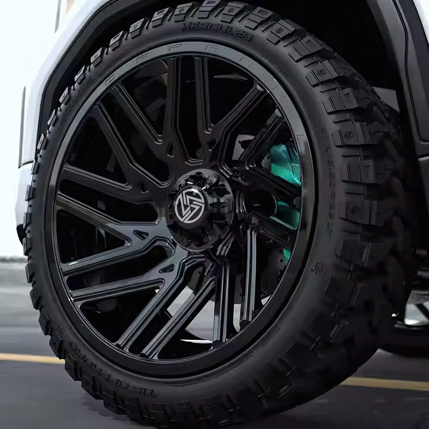 XL Forged Wheels Offroad 22x12 6x135 6x139.7 6x127 Off Road Rims 4x4 for Land Rover Range Rover Defender Dodge Ram Pickup SUV - Image 1