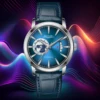 Silver/blue