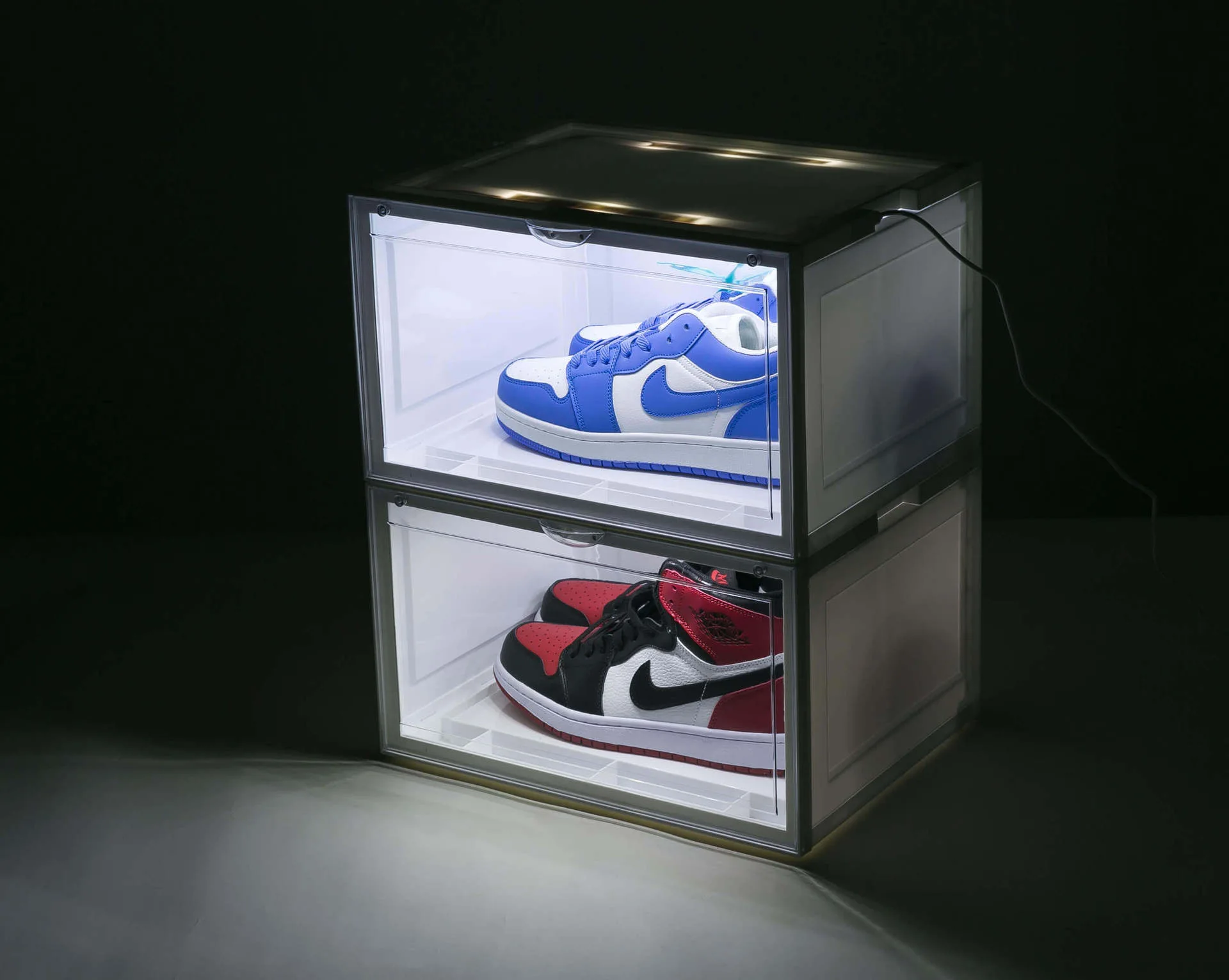 Smart Box New Automatic Shoe Box New Products Sell Hot Transparent Shoe Storage Display Cabinet Transparent Acrylic Shoebox