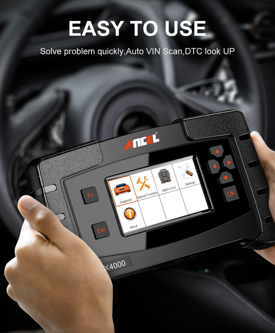 ANCEL FX4000 Functions