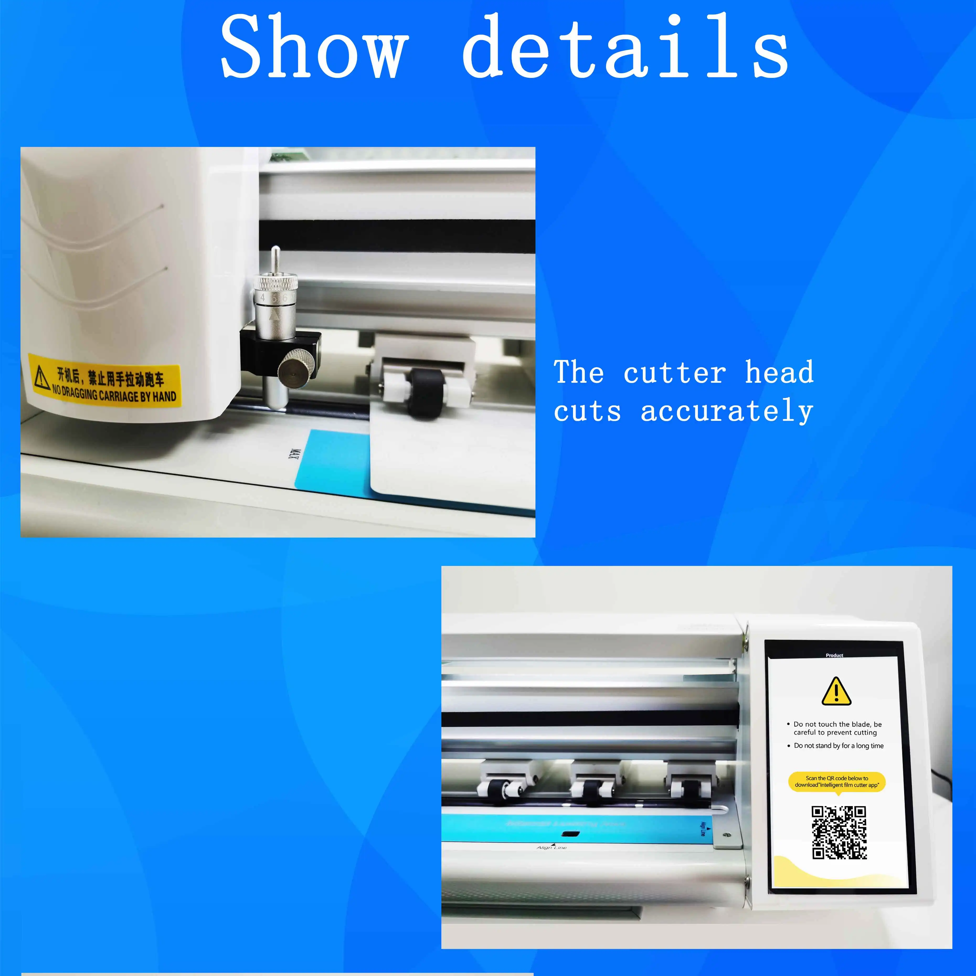2022 New Automatic Tpu Hydrogel Mobile Phone Screen Protector Film Cutting Cutter Machine for Phone