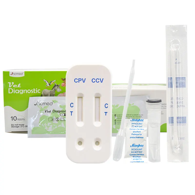 Cpv+ccv Ag+giardia Quick Ag Canine Detection Triple Rapid Parvo And ...