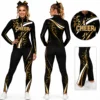 Women's long-sleeve, long-pant training outfit