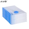 Blue zipper Clear Bag