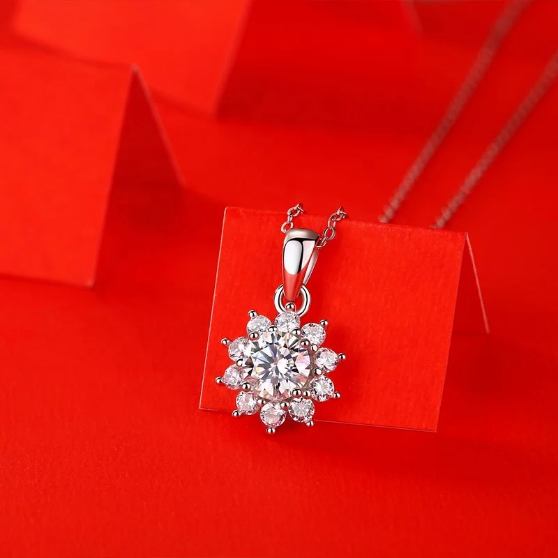 HMOIS wholesale designer charms and pendant sterling silver 925 pendants moissanite pendants for women