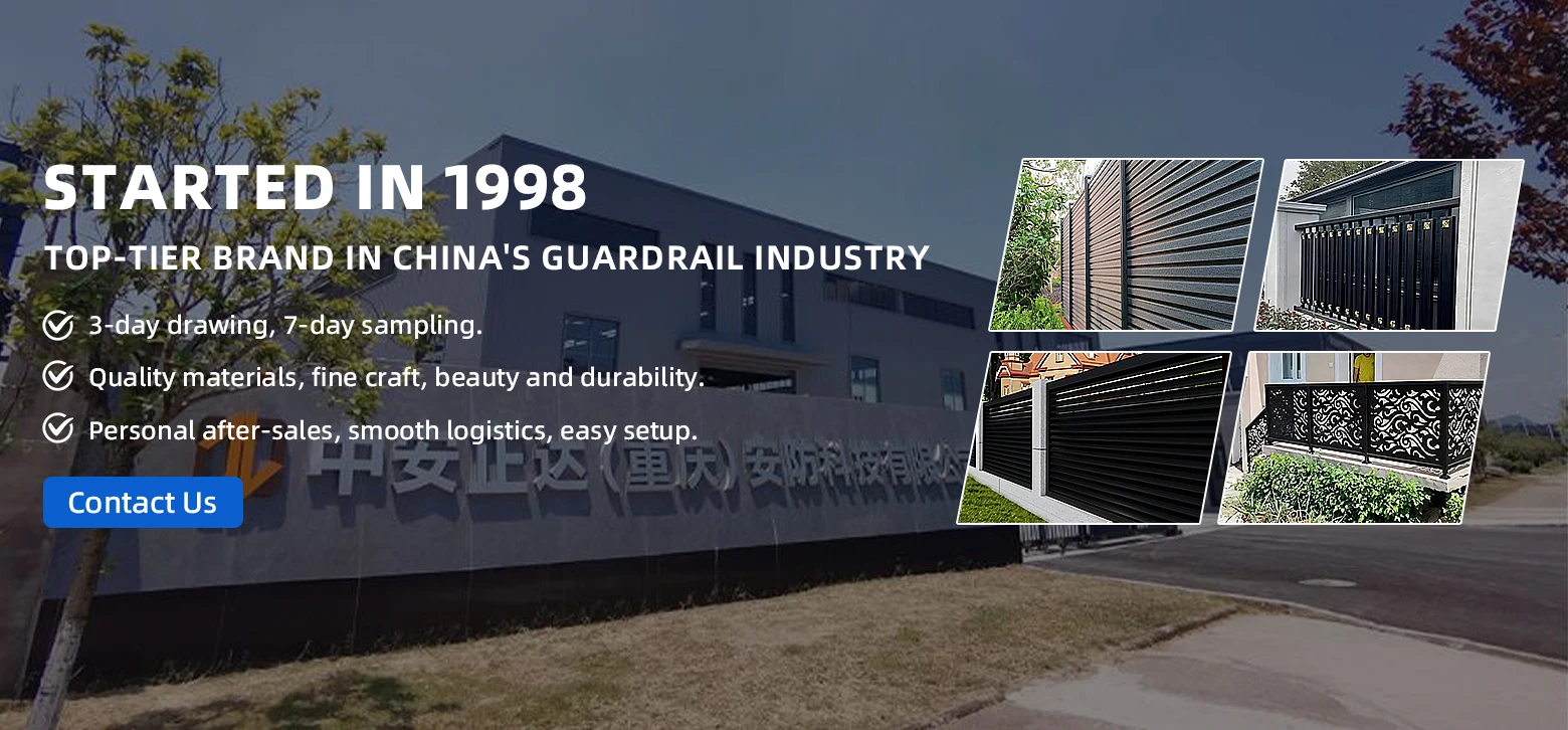 product popular 6 foot aluminium horizontal slat screen louver waterproof garden home fence panels metal horizontal slats fence hardware-1