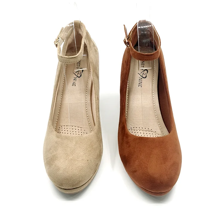 Camel pumps low heel Clearance