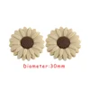 Flowers Focal bead Navajo White SA139