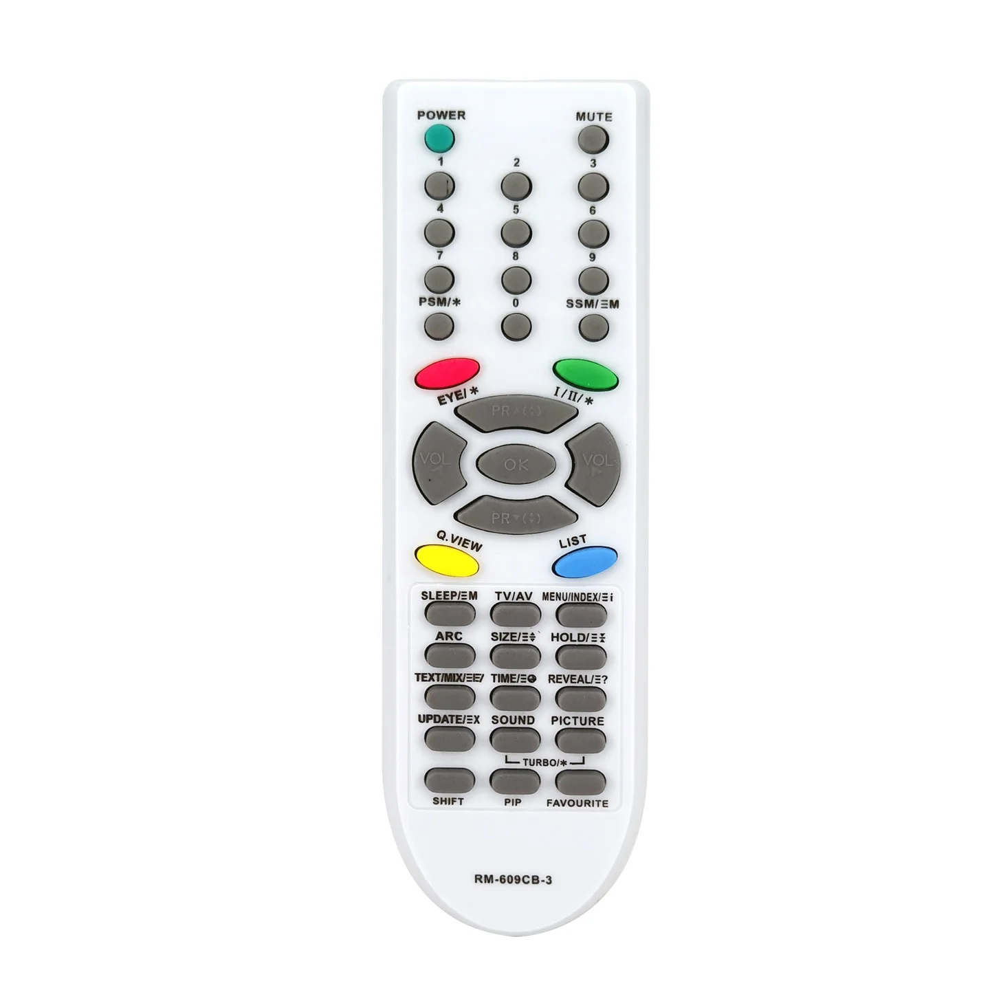 SYSTO RM-609CB-3 NORMAL UNIVERSAL CRT TV REMOTE CONTROL for LG Brand