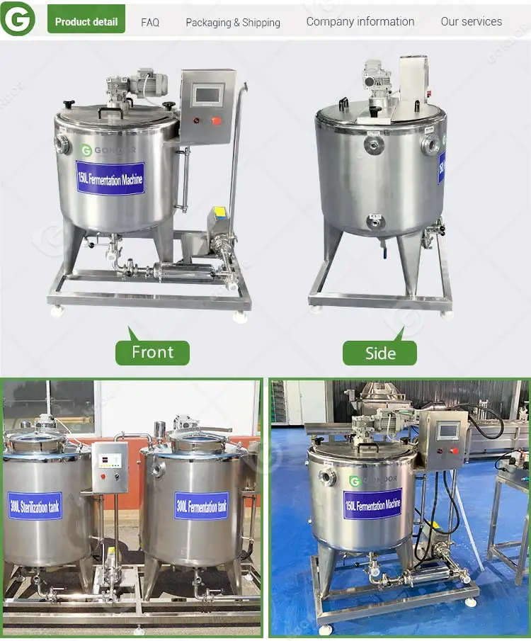 Ferment Tank 100l Equipment Stainless Steel Wine Fermentation Tank Pot Pressure Distillery Home Use