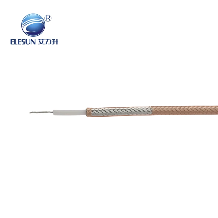 Cable coaxial de alta temperatura SFF-50-2-2 Suministro de fábrica ELESUN para comunicación