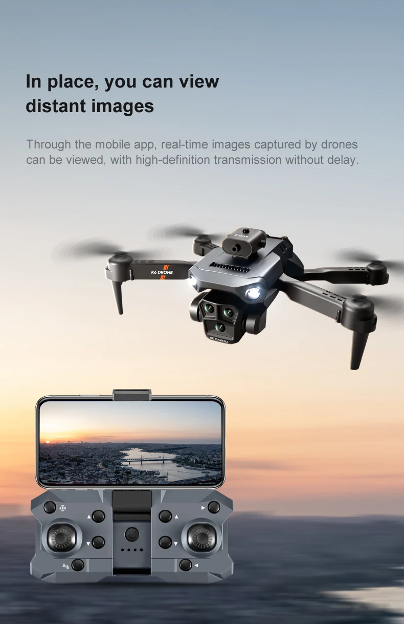 Hoshi K6 Drone K6 Max 8k Gps Professional Aerial Photography Aircraft ...