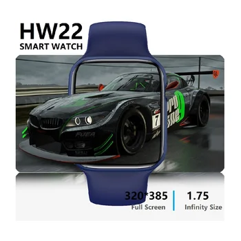 2021 IWO HW22 Smartwatch 44mm 1.75 inch Series 6 Smart Watch BT Call Music Play Smart Bracelet IWO HW12 upgraded version