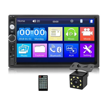 7010b Autostereo 2 Din Car Radio Para Carro 7'' Touch Screen Btfm Usb ...