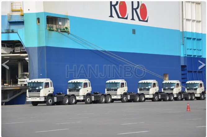  SINOTRUK HOVA Wharf трактор 4x2 низкоскоростной порт терминал