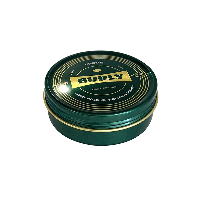 Custom Solid Perfume Balm Shampoo Soap Bar Packaging Metal Jar Aluminum Tin Jar Tin Box Containers 200ml with Screw Lid