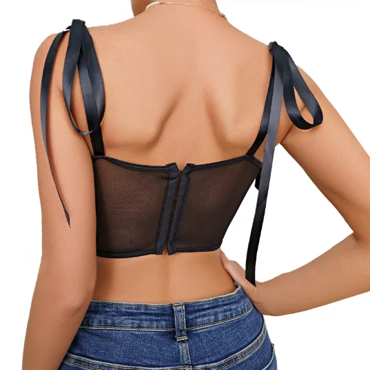 Y04334 OEM floral corset image