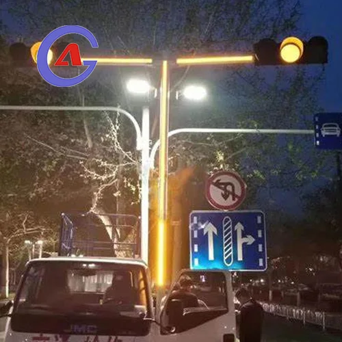 Водонепроницаемый трехцветный Новый Semaphore Traffic светодиодный светящийся сигнал на дорожном столбе